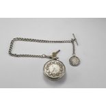 Antique Silver Cased Pocket Watch