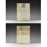 Post Medieval Victorian Consular Travel Document