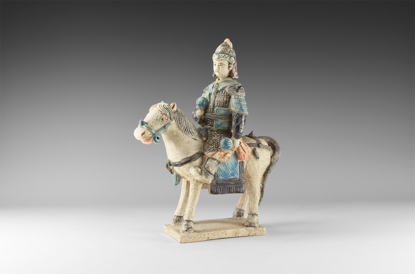 Chinese Ceramic Horseman Figurine