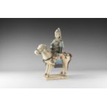 Chinese Ceramic Horseman Figurine