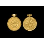 Indian Kushan Gold Pendant