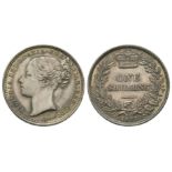 English Milled Coins - Victoria - 1872 Die 39 - Shilling