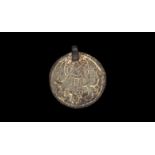 Viking Gilt Jellinge-Style Pendant