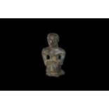 Western Asiatic Kneeling Statuette