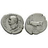 Imperial Coins - Vespasian - Oxen Denarius