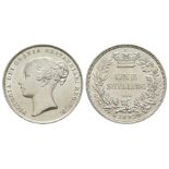 English Milled Coins - Victoria - 1853 - Shilling