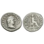 Imperial Coins - Vitellius - Vesta Denarius