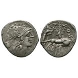 Republican Coins - Sex P. Fostlus - Twins Denarius