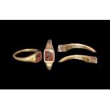 Medieval Gold Ring Inscribed 'I am yours'