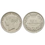 English Milled Coins - Victoria - 1886 - Shilling