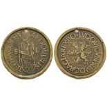 World - Bohemia - Schlick - Brass Thaler Trial Piece