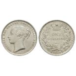 English Milled Coins - Victoria - 1866 Die 27 - Shilling