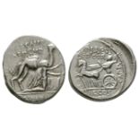 Republican - M Armilius Scaurus - Aretes Denarius