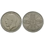 English Milled Coins - George V - 1925 - Florin