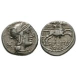 Republican Coins - Q Marcius Philippus - Denarius