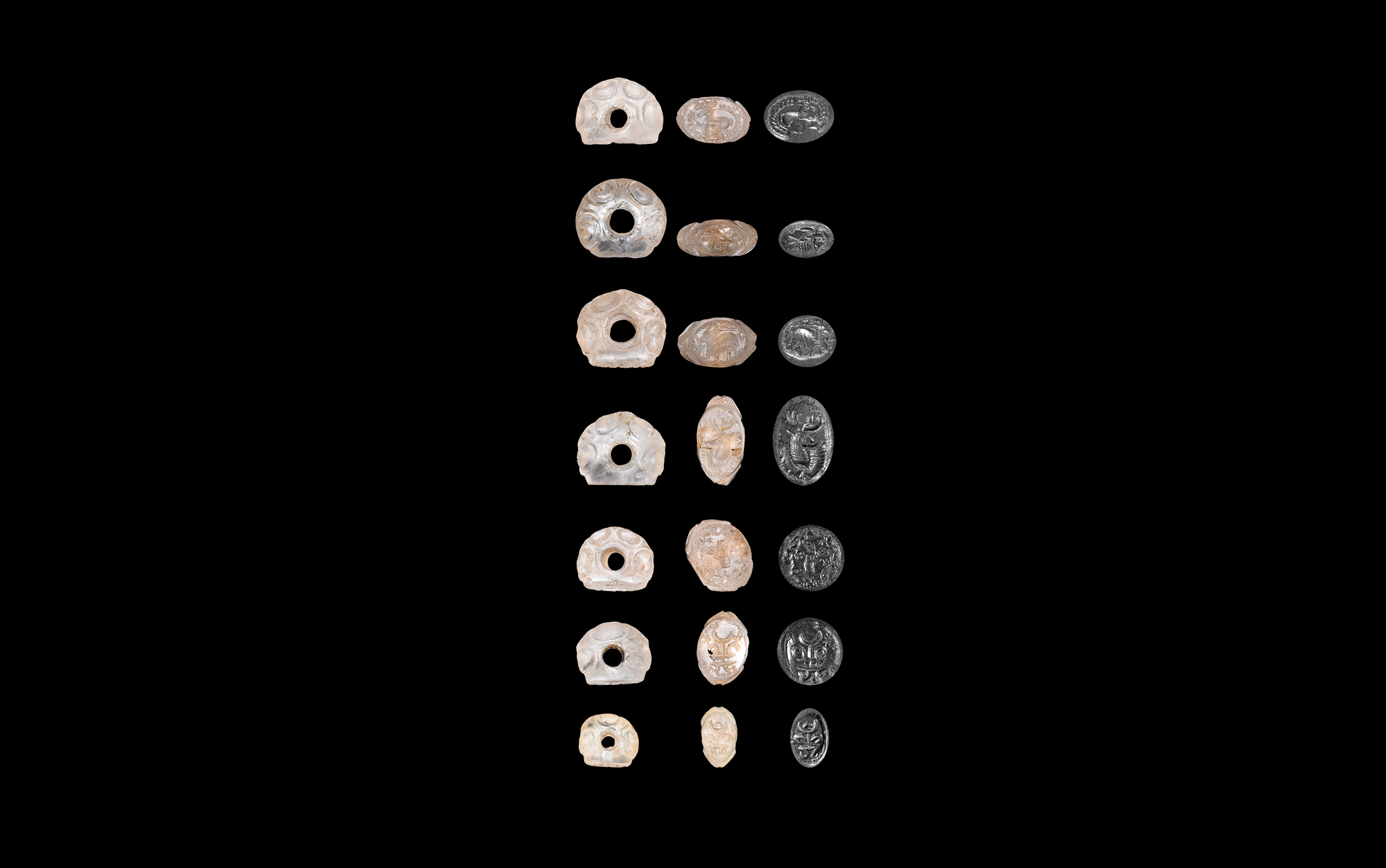 Western Asiatic Sassanian Stamp Seal Collection