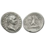 Imperial Coins - Domitian - Eagle Denarius