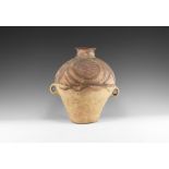 Chinese Neolithic Large Painted Jar