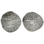 World Coins - Robert II - Edinburgh - Long Cross Penny