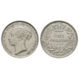 English Milled Coins - Victoria - 1856 - Shilling