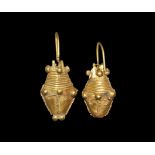 Parthian Gold Earrings