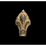 Byzantine Gilt Finial Mount