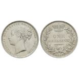 English Milled Coins - Victoria - 1880 - Shilling