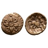 Celtic Coins-Addedomaros-Gold 1/4 Stater