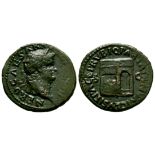 Ancient Roman Imperial Coins - Nero - Temple As