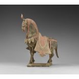 Chinese Northern Wei Caparisoned Horse