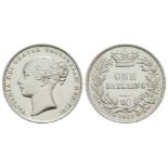 English Milled Coins - Victoria - 1867 Die 3 - Shilling