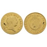 Milled - George III - 1808 - Gold Military Half Guinea