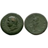 Imperial Coins - Titus - Annona Sestertius
