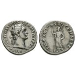 Imperial Coins - Domitian - Minerva Denarius