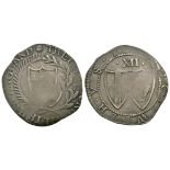 English Stuart Coins - Commonwealth - 1656 - Shilling