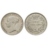 English Milled Coins - Victoria - 1838 - Shilling