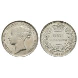 English Milled Coins - Victoria - 1839 - Shilling