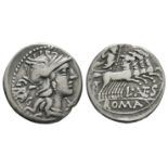 Republican Coins - L Antestius Gragulus - Denarius