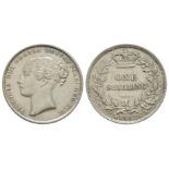 English Milled Coins - Victoria - 1862 - Shilling