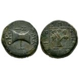 Ancient Greek Coins - Amadokos II - Bipennis Bronze