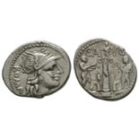 Republican Coins-C Minucius Augurinus-Denarius