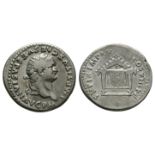 Imperial Coins - Titus - Diadem on Table Denarius