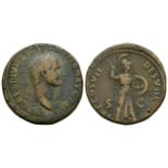 Imperial Coins - Domitian - Minerva Sestertius