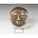 Indian Buddhist Decorated Face Mask