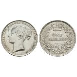 English Milled Coins - Victoria - 1859 - Shilling