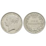 English Milled Coins - Victoria - 1882 - Shilling