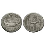 Imperial Coins - Marc Antony - Legion VI - Denarius