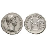 Imperial Coins - Hadrian - Fortuna Denarius