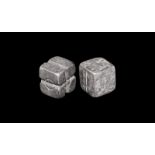 Roman Dice Pair