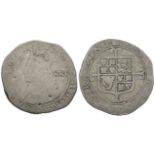 English Stuart Coins-Charles II-Hammered Halfcrown